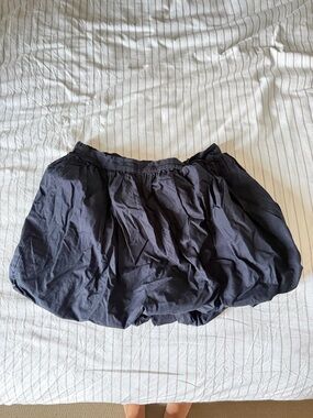 Miss Selfridge Black Mini Bubble Skirt Used Once